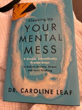 Cleaning Up Your Mental Mess - Blue Hardcover